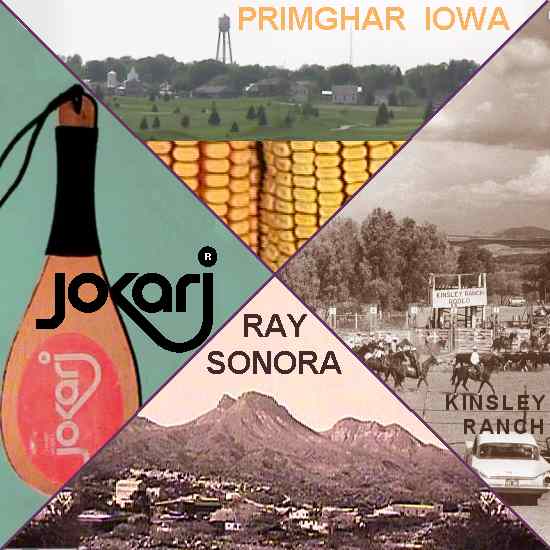 Links map-an X--from top CW:  Primghar, Kinsley Ranch, Ray-Sonora, and Jokari